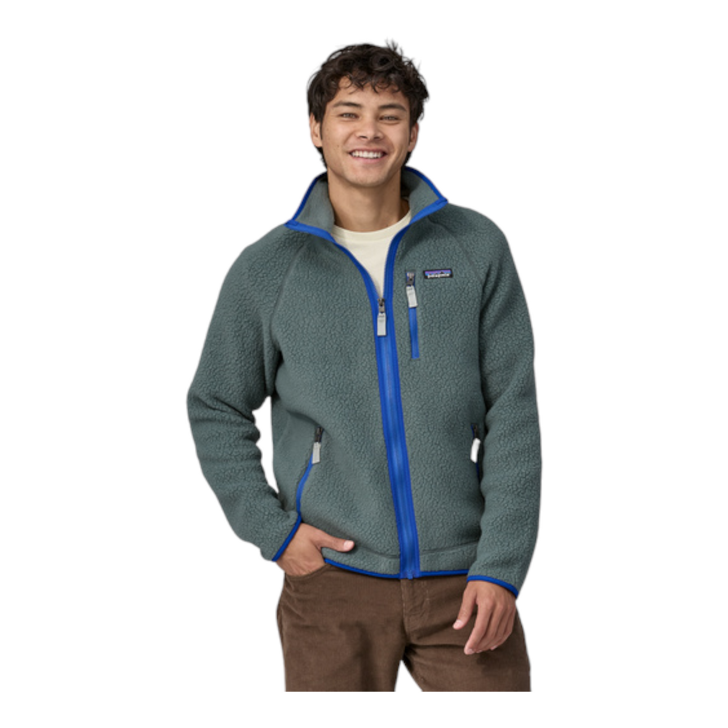 Patagonia retro pile fleece jkt 22801 Nouveau Green