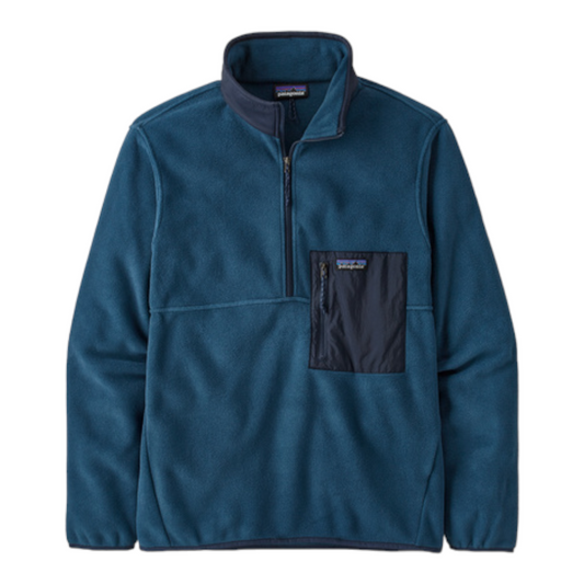 Patagonia microdini 1/2 zip pullover 26200 Tidepool Blue