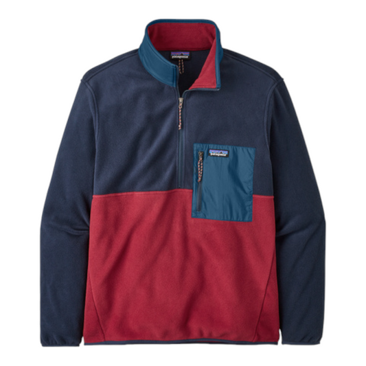 Patagonia microdini 1/2 zip pullover 26200  Wax Red