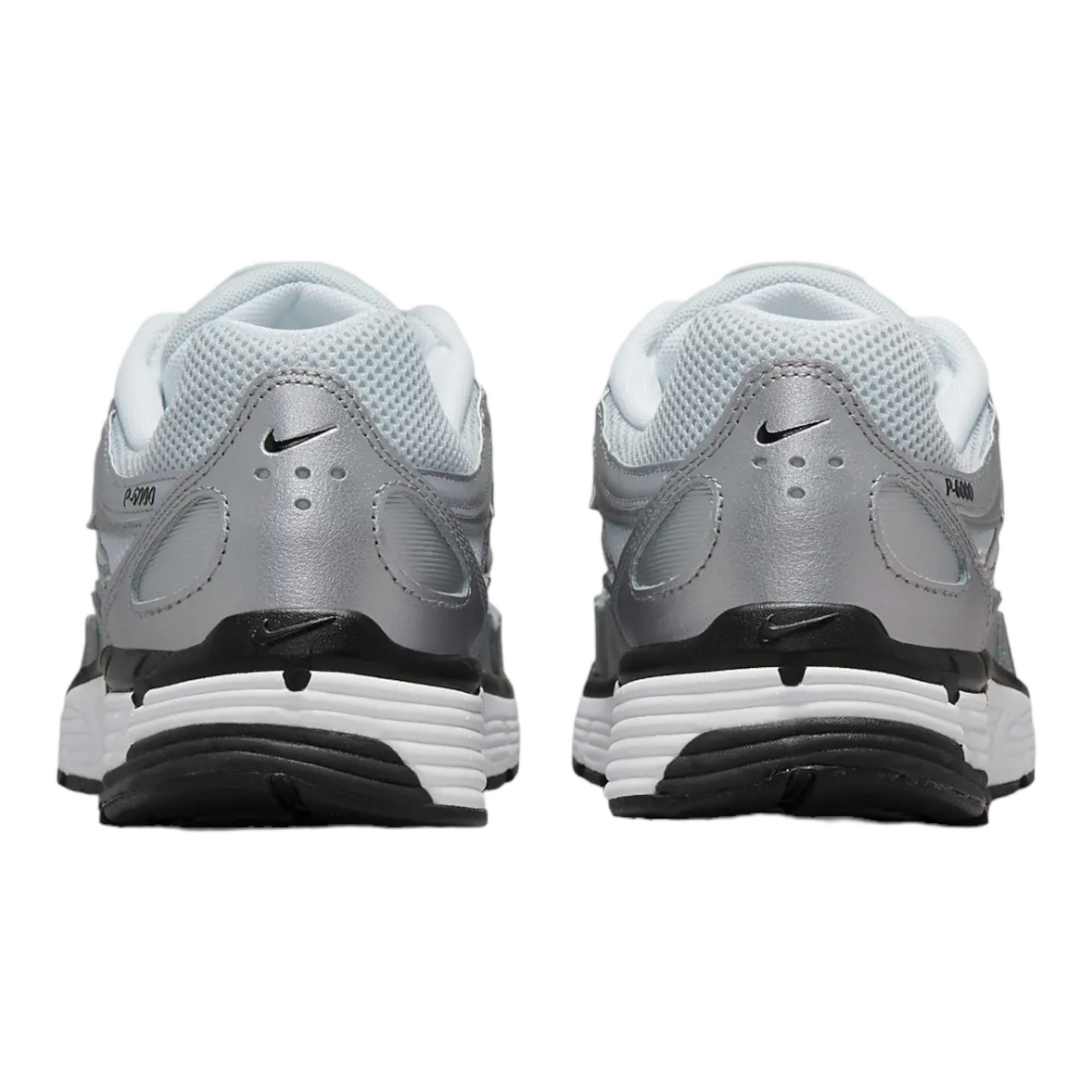 Nike Wmns P6000 FD9876-101 Bianco Argento metallizzato Pure Platinum Nero