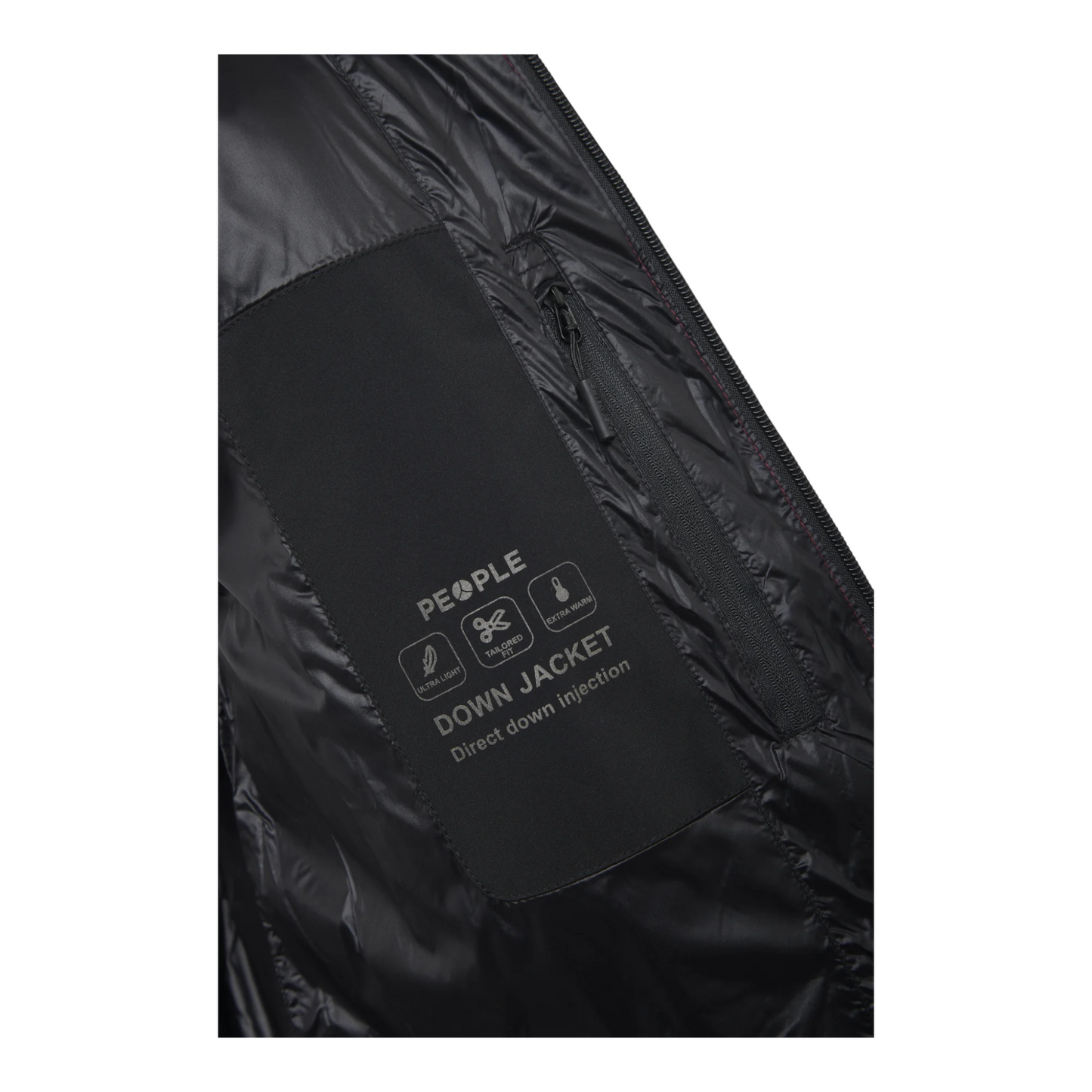 People of shibuya Piumino duvet PM833 999 nero