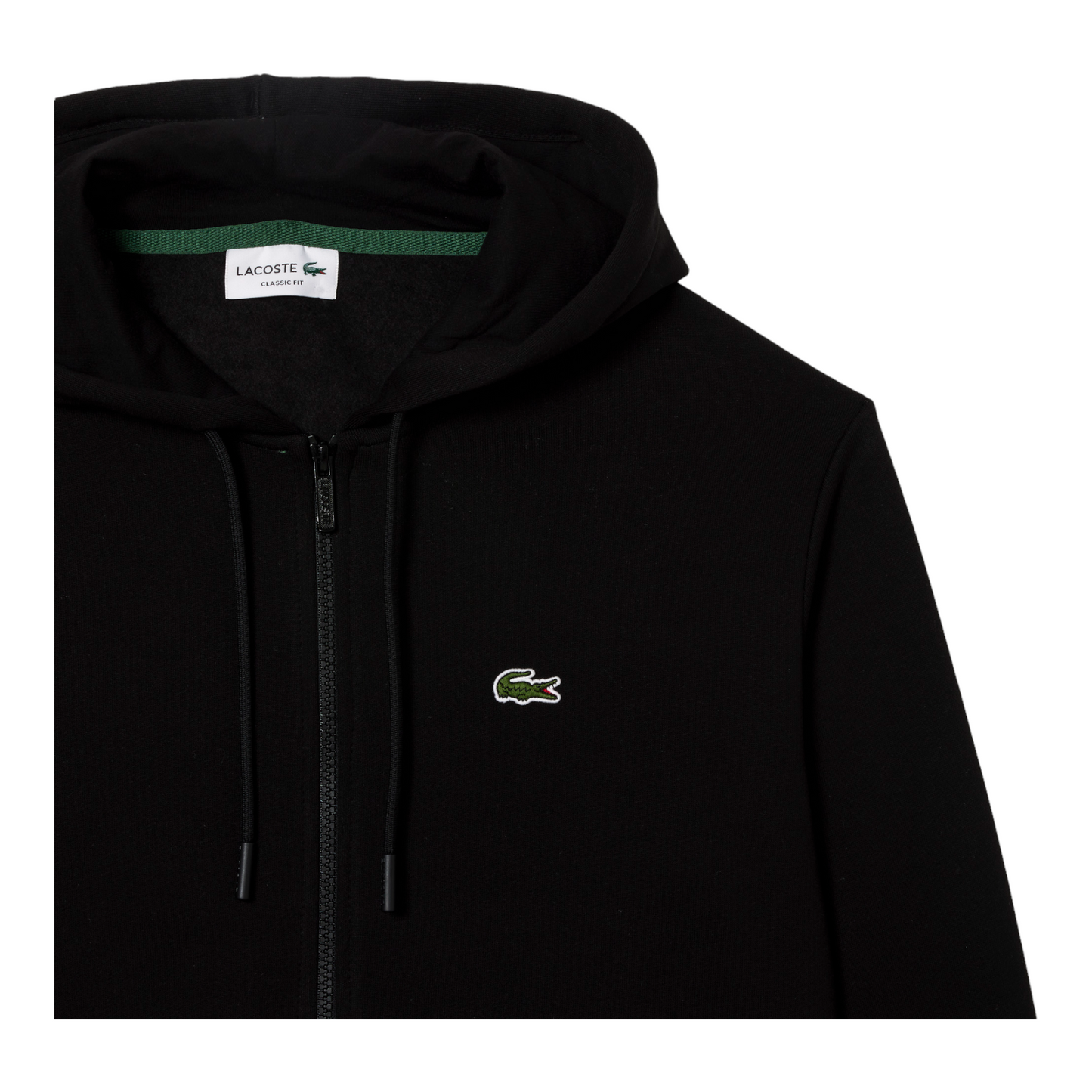 Lacoste Felpa Jogger zip lunga SH9626-031 nero