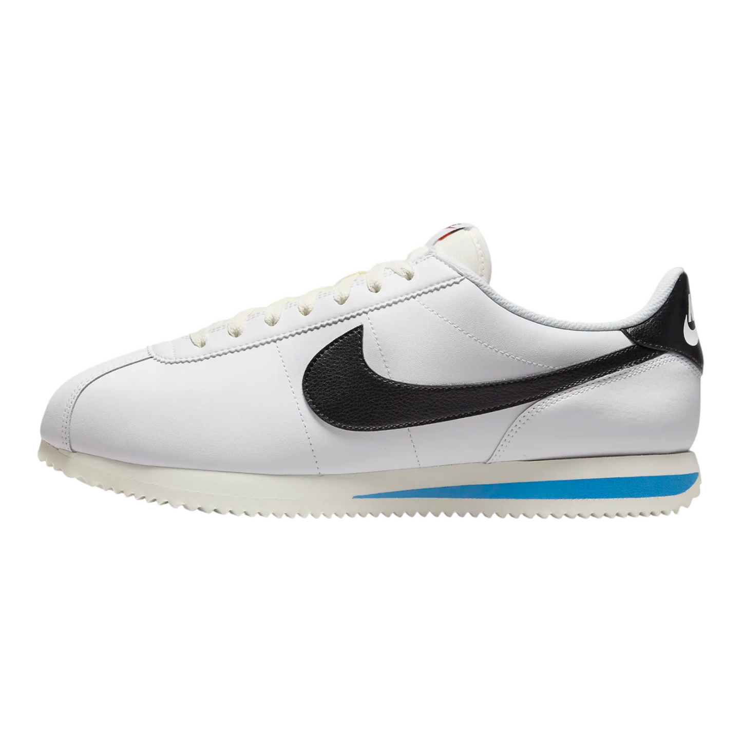 Nike Cortez DM4044-100 Bianco Light Photo Blue Sail Nero