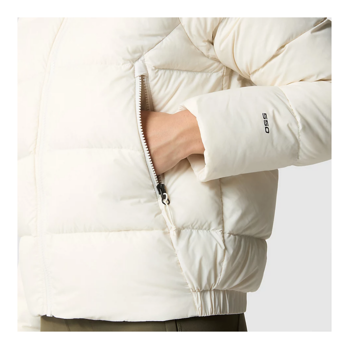 The North Face W hyalite down jkt NF0AY4S gardenia white