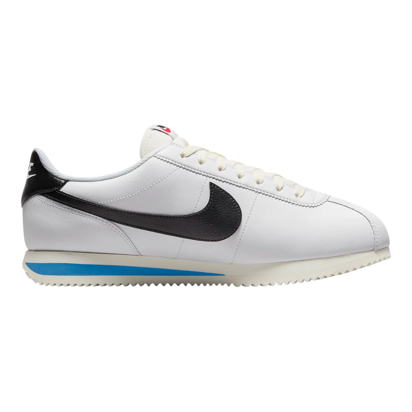 Nike Cortez DM4044-100 Bianco Light Photo Blue Sail Nero