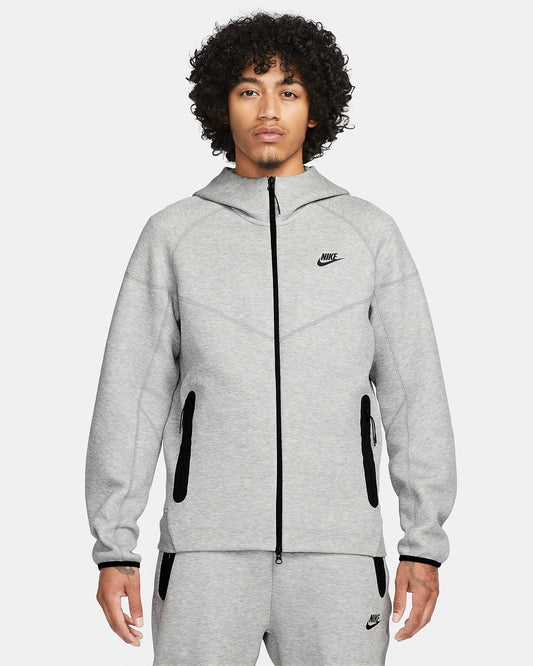 Nike sportswear tech fleece windrunner FB7921-063 Dark Grey Heather Nero