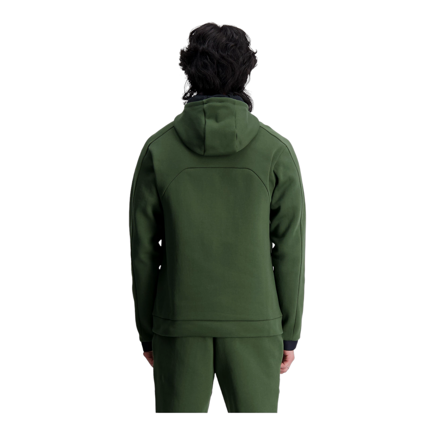 New Balance  R.W.Tech fleece full zip mj21178 kou verde