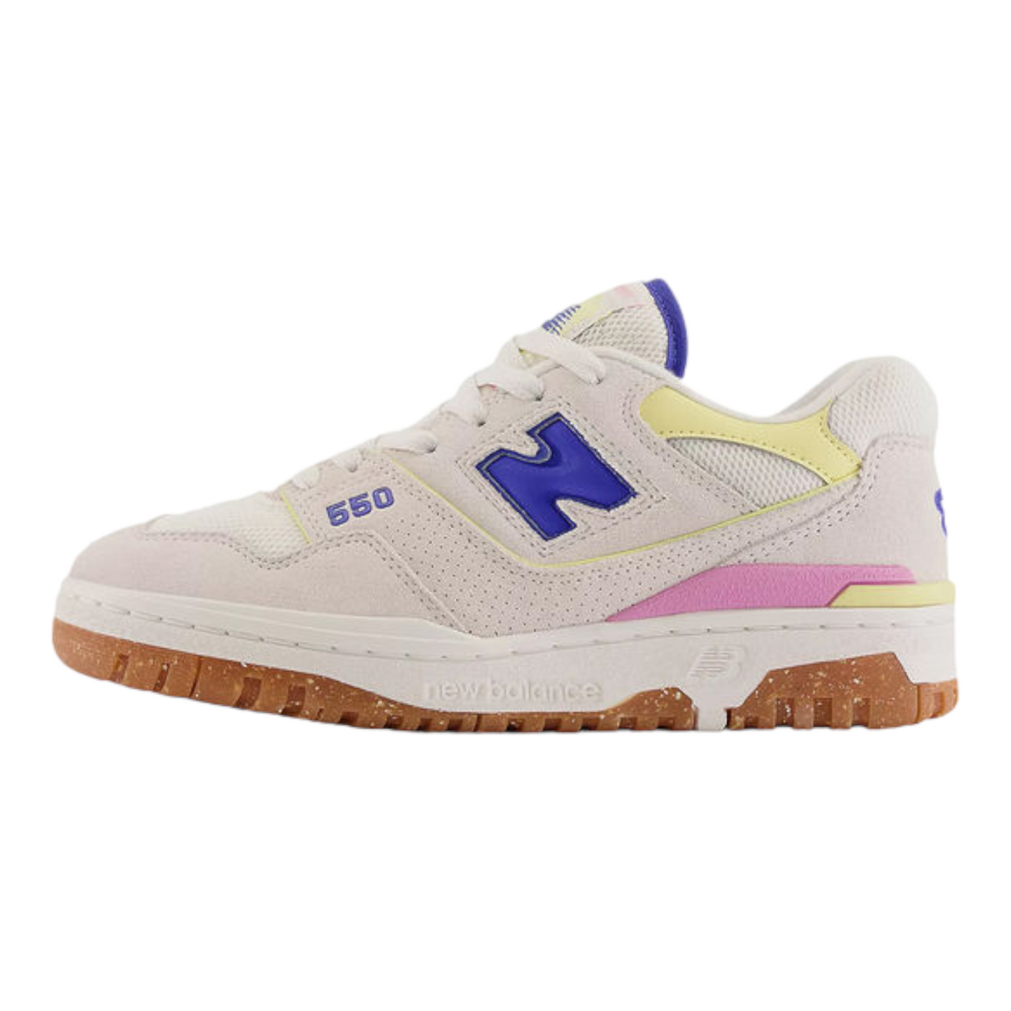 New Balance 550 BB550DB white blu yellow pink